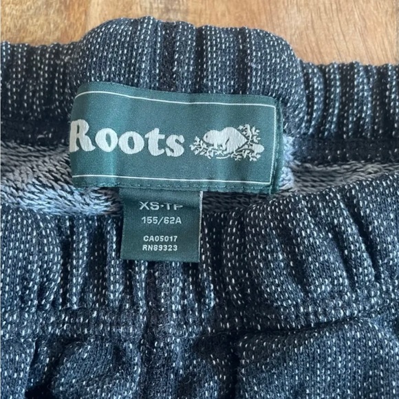 Roots Black Womens Sweatpants - Picture 4 of 5